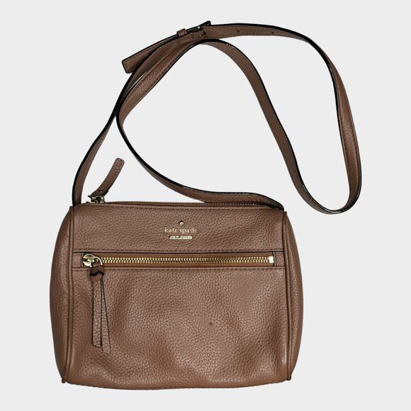 Kate Spade Blush Pebbled Crossbody - Picture 1 of 4